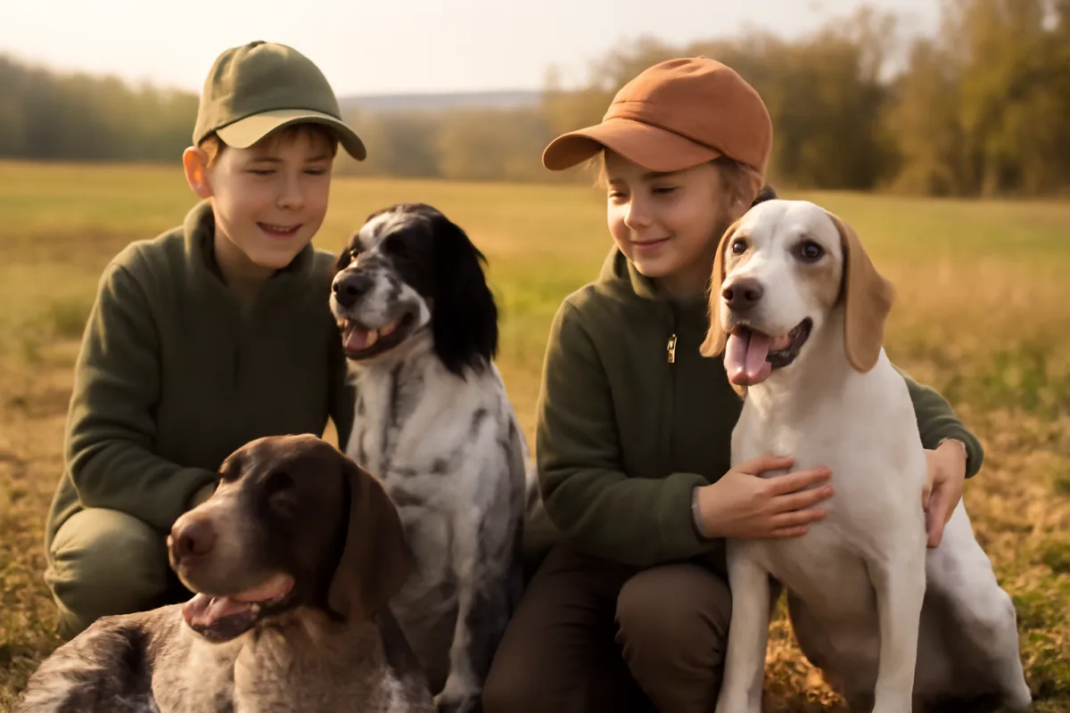 Cani da caccia e bambini: le regole per una convivenza sicura che pochi rispettano