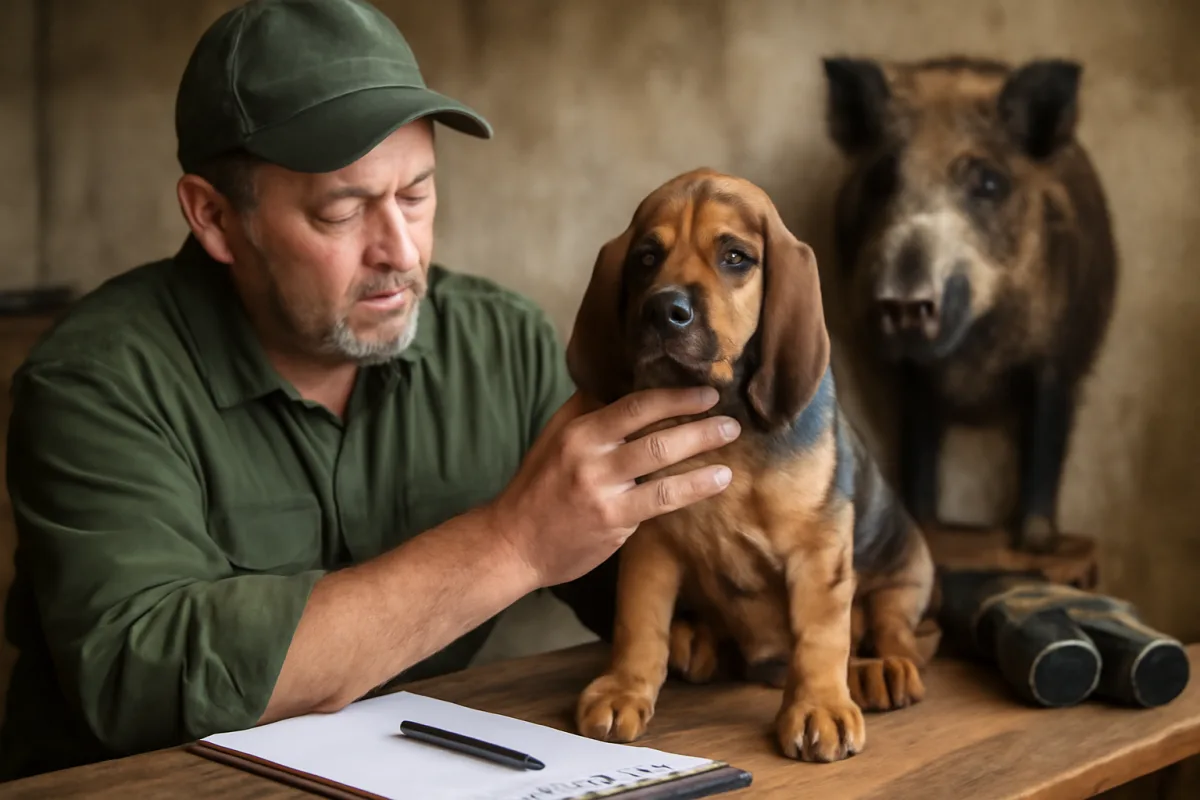 La scelta del cucciolo di segugio per la caccia al cinghiale: i parametri valutati dai professionisti