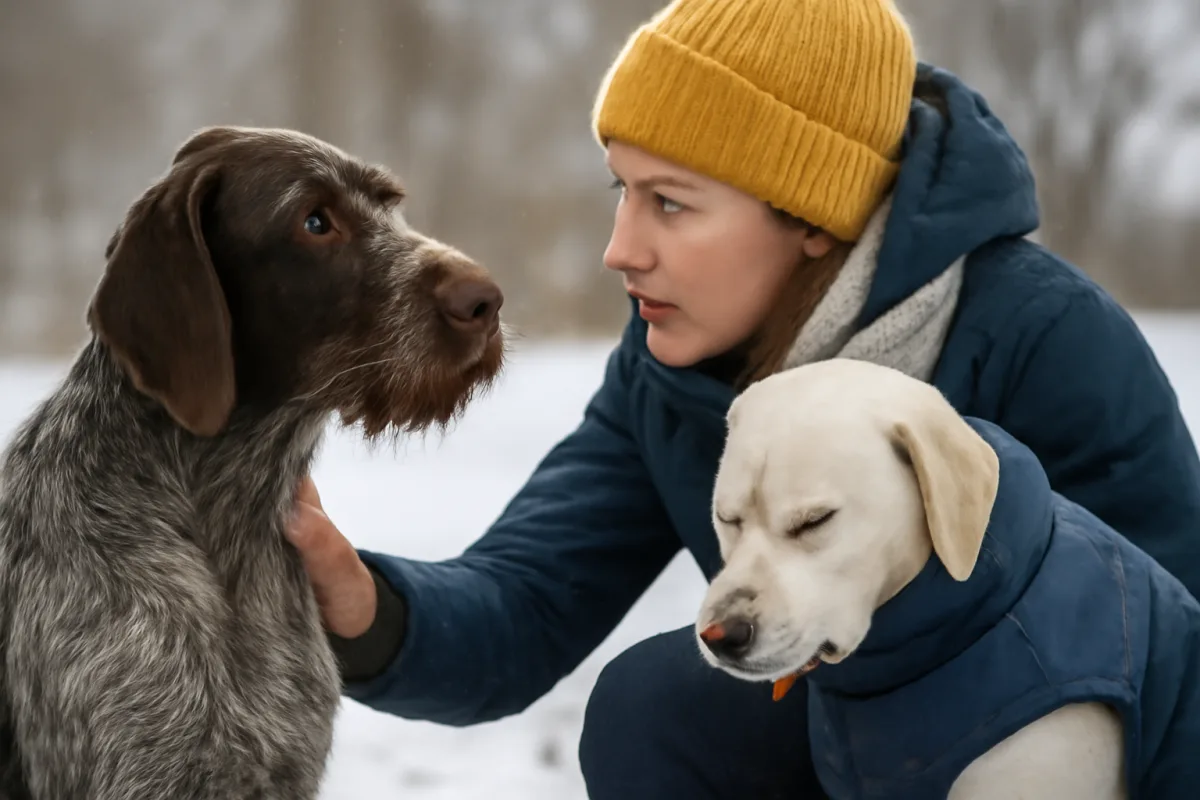 Perché i cani da caccia a pelo duro resistono meglio al freddo? Spiegazione pratica