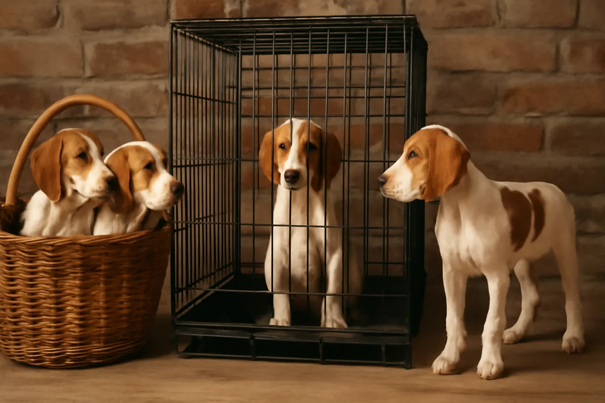 Dividere la cucciolata nei primi mesi nei cani da caccia: rischi e benefici per la socialità