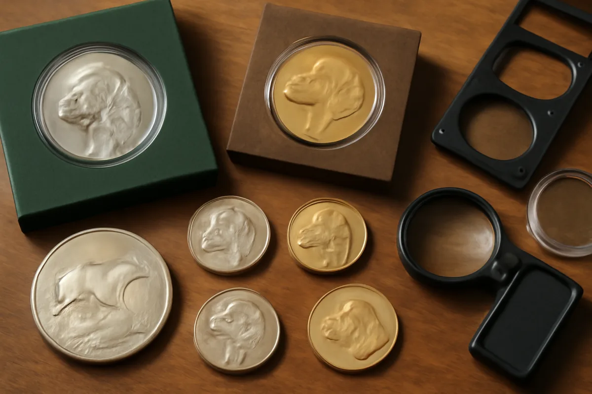 Gadget numismatici per appassionati di cani da caccia: quali scegliere per iniziare la collezione