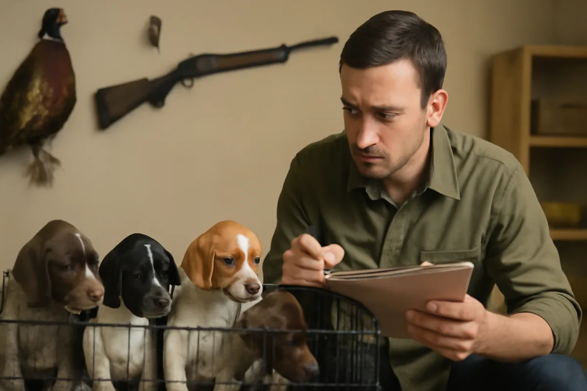 Cani da caccia: i 5 errori da non commettere nella scelta del cucciolo giusto