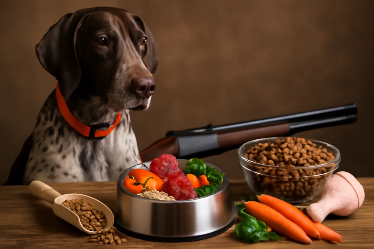 Alimentazione ideale per cani da caccia attivi: la dieta raccomandata dagli esperti
